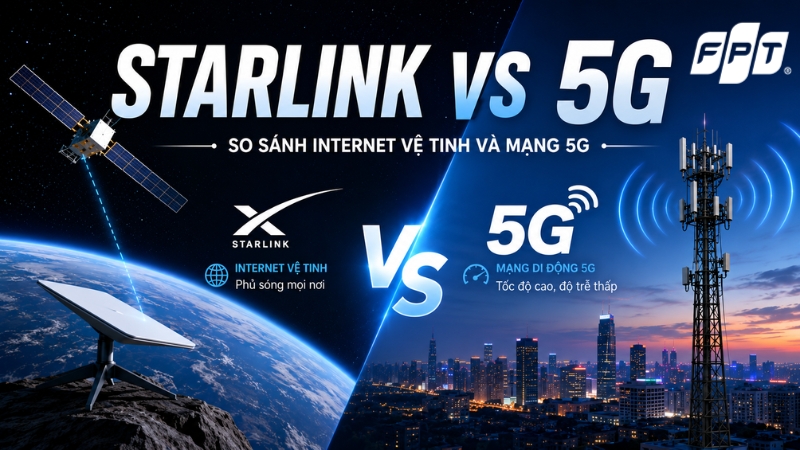 So s&aacute;nh Starlink v&agrave; C&aacute;p quang: 8 điểm kh&aacute;c biệt lớn v&agrave; gợi &yacute; lựa chọn ph&ugrave; hợp