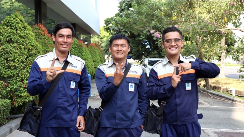 Đội ngũ nhân viên luôn nhiệt tình và dễ thương
