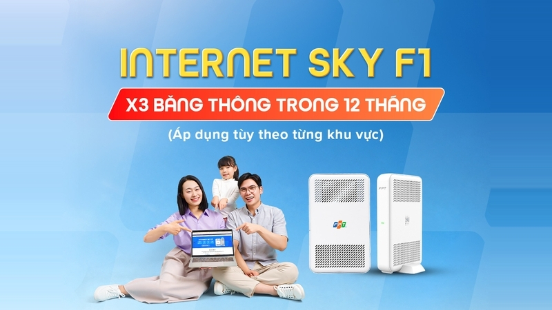 Gói cước Internet SKY F1
