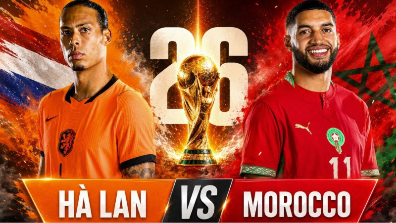 Link xem trực tiếp H&agrave; Lan vs Ma Rốc (8:00 30/6) v&ograve;ng 1/16