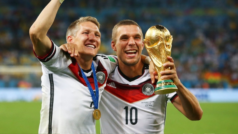 Klose và Matthäus là hai biểu tượng lớn của Đức tại World Cup
