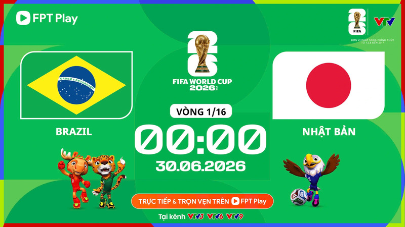 Nhận định Brazil vs Nhật Bản 0h00 ng&agrave;y 30/6, World Cup 2026