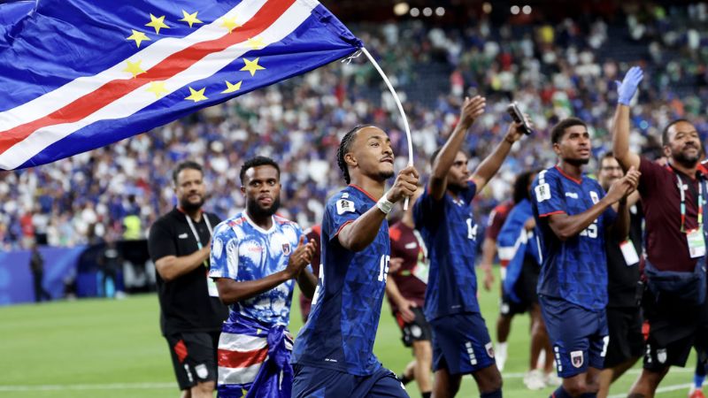 Cape Verde gây bất ngờ lớn ngay lần đầu dự World Cup