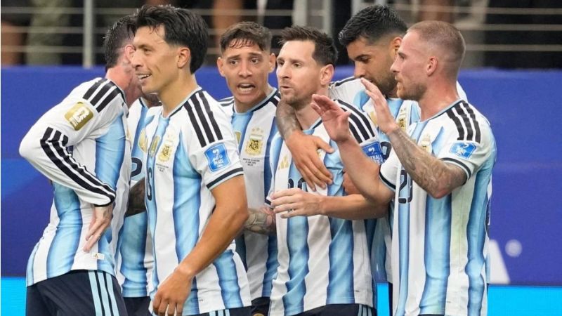 Argentina sở hữu chiều sâu lực lượng đáng nể bên cạnh Messi