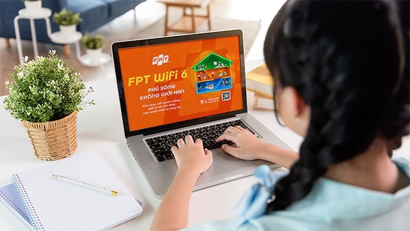 Trang bị modem WiFi 6 khi đăng kí Internet FPT quận Đống Đa