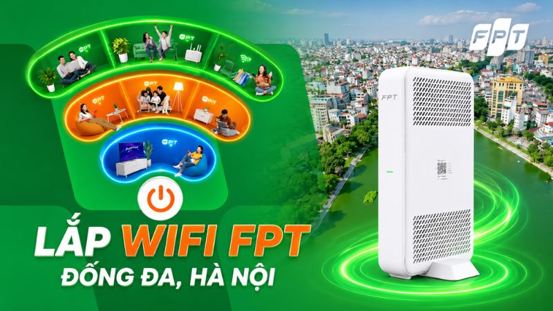 Lắp mạng FPT Đống Đa: X3 băng th&ocirc;ng - Nhận ưu đ&atilde;i Camera & Cloud