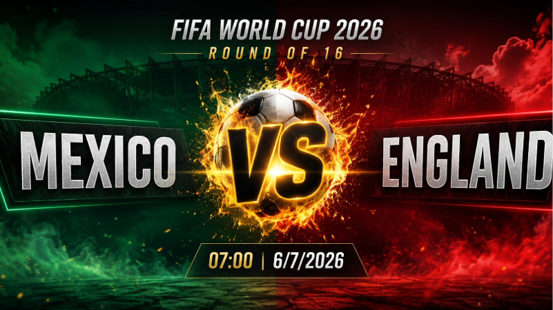 Nhận định Mexico vs Anh (7h00 ng&agrave;y 6/7): World Cup 2026