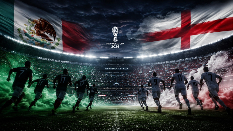 Link xem trực tiếp Mexico vs Anh (7:00 6/7) v&ograve;ng 1/8 WC 2026