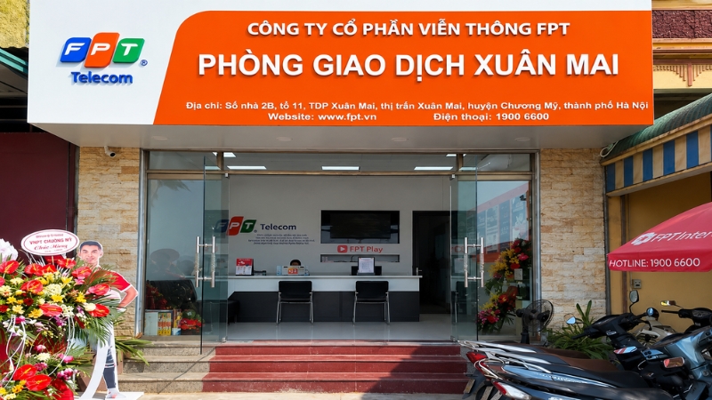 Phòng giao dịch FPT tại huyện Chương Mỹ, Hà Nội