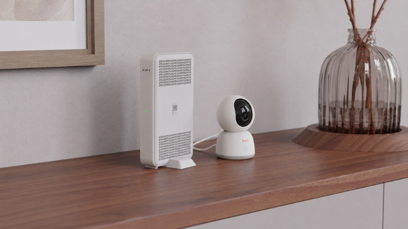 Đặt camera gần modem trong lần đầu kết nối giúp giảm lỗi do sóng yếu