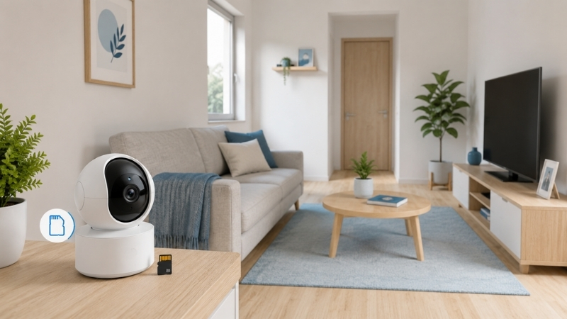 Camera thẻ nhớ phù hợp với nhu cầu quan sát đơn giản và ngân sách thấp