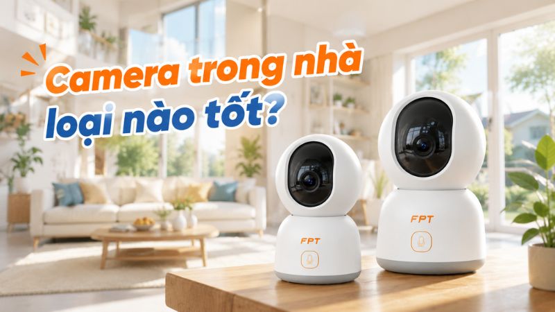 Camera trong nh&agrave; loại n&agrave;o tốt? Gợi &yacute; giải ph&aacute;p đ&aacute;ng c&acirc;n nhắc
