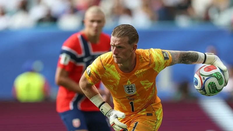 Jordan Pickford là ứng viên còn lại góp mặt ở trận chung kết
