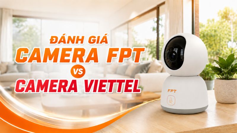 Đ&aacute;nh gi&aacute; Camera FPT vs Camera Viettel: N&ecirc;n chọn loại n&agrave;o?