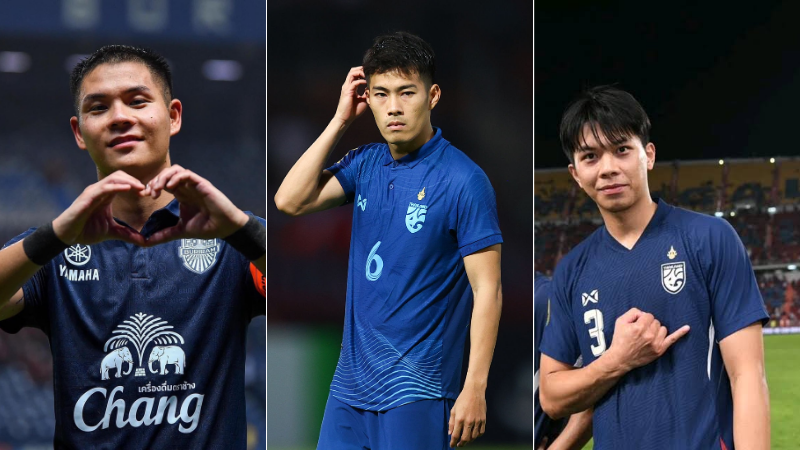 Đội h&igrave;nh tuyển Th&aacute;i Lan tham dự ASEAN Hyundai Cup 2026