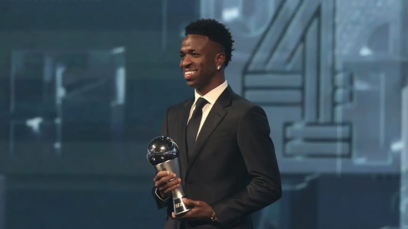 Vinicius Junior giành giải thưởng FIFA The Best 2024