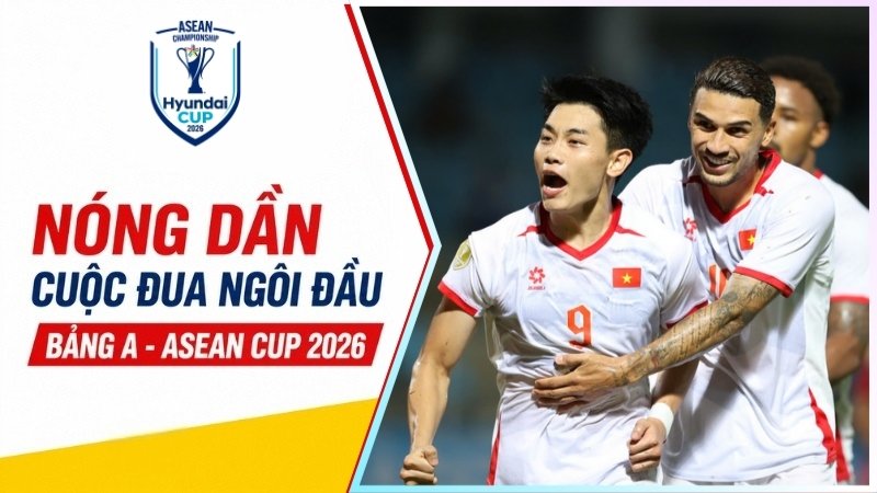 N&oacute;ng dần cuộc đua ng&ocirc;i đầu bảng A - ASEAN Hyundai Cup 2026