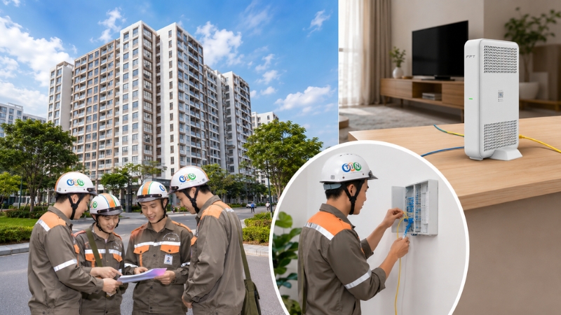 FPT sẵn sàng hỗ trợ khách hàng đăng ký lắp đặt