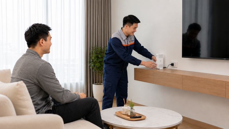 FPT phủ sóng hạ tầng đồng bộ tại các khu chung cư quận 5