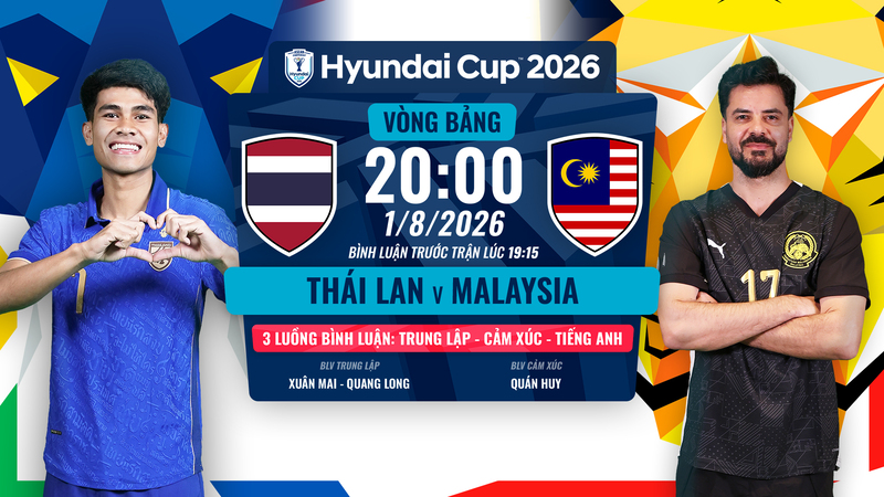 Link xem trực tiếp Th&aacute;i Lan vs Malaysia ng&agrave;y 1/8 l&uacute;c 20h00
