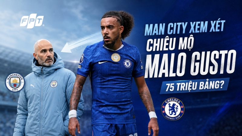 Manchester City xem x&eacute;t chi&ecirc;u mộ hậu vệ c&aacute;nh Malo Gusto