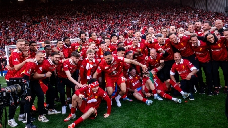 Liverpool vô địch tại Premier League 2024/25
