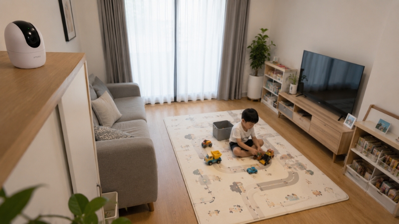 Camera Imou phù hợp với gia đình cần thiết bị nhỏ gọn và dễ sử dụng