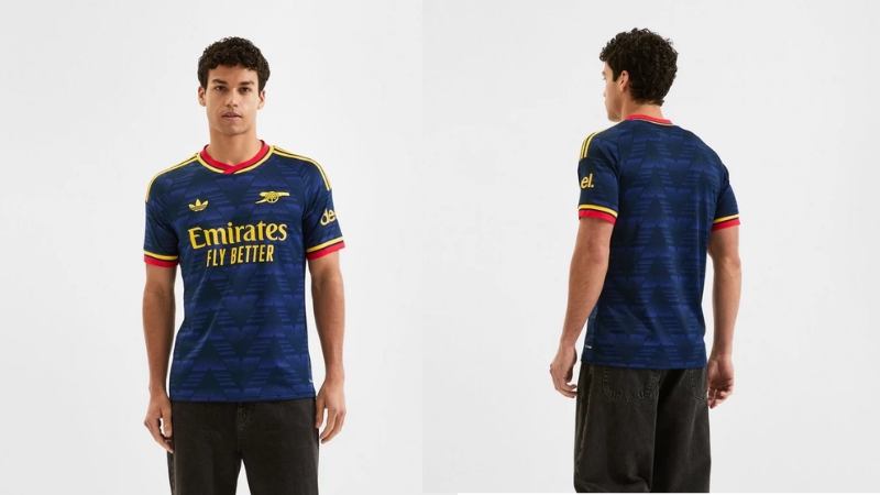 Trang phục thi đấu Premier League mùa 2026/27 sân khách của Arsenal