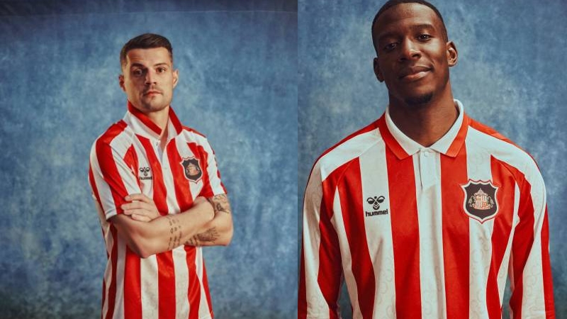 Trang phục thi đấu sân nhà Premier League mùa 2026/27 sân nhà của Sunderland