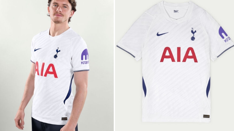Trang phục thi đấu Premier League mùa 2026/27 sân nhà của Tottenham
