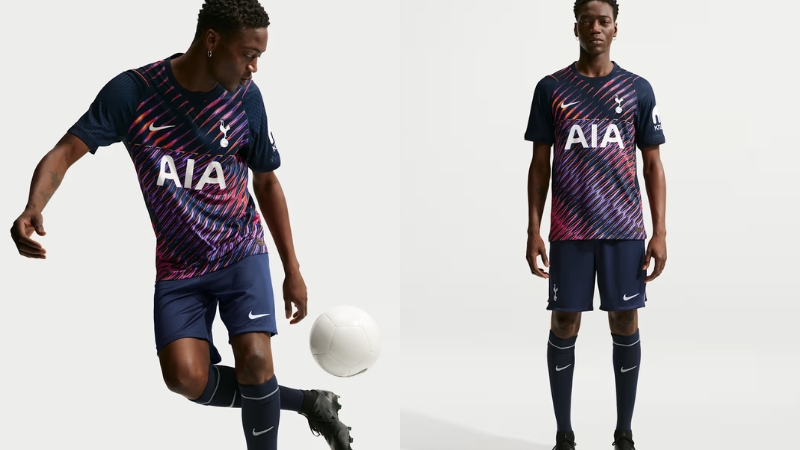 Trang phục thi đấu Premier League mùa 2026/27 sân khách của Tottenham