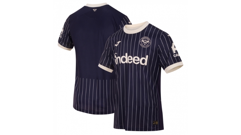 Trang phục thi đấu Premier League mùa 2026/27 sân khách của Brentford