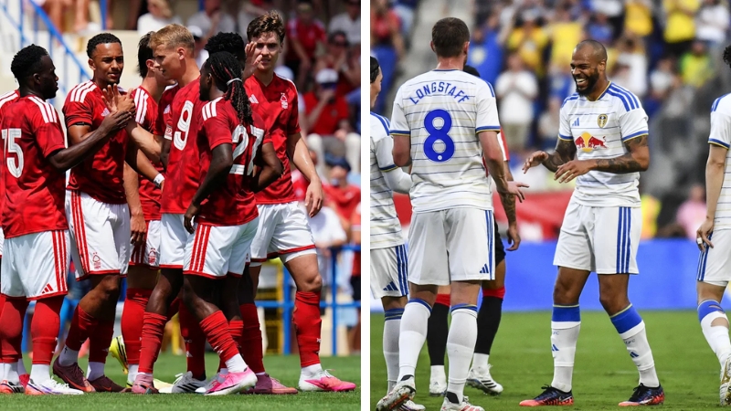 Nottingham Forest và Leeds đều có màn chạy đà tích cực trước cuộc đối đầu ở vòng khai màn