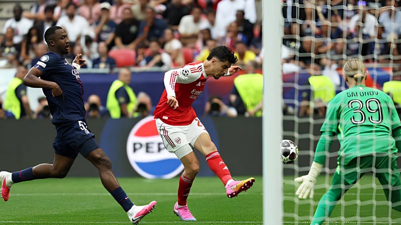Kai Havertz mở tỷ số cho Arsenal ngay từ phút 15