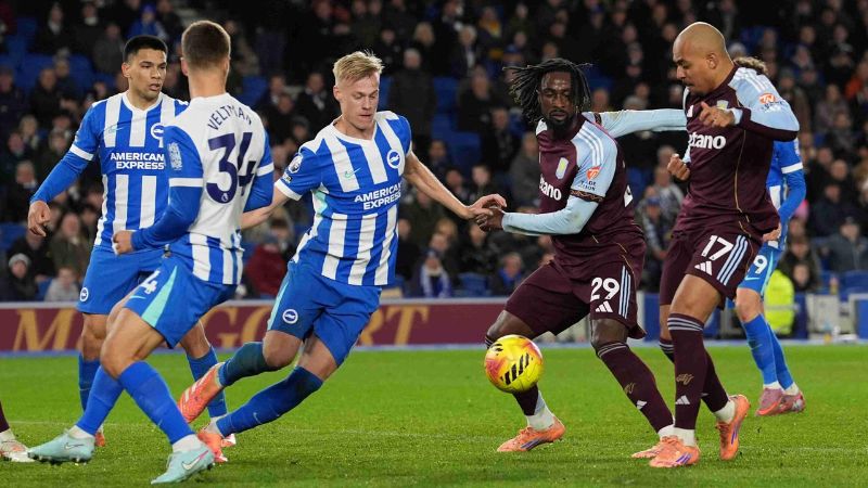 Brighton và Aston Villa sẵn sàng cho màn chạm trán tại Amex
