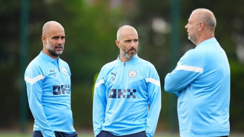 Maresca từng nằm trong ban huấn luyện của Man City