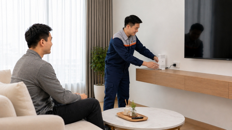 Đội ngũ nhân viên FPT luôn xử lý tận tình các vấn đề cho khách hàng