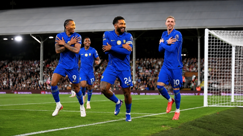 Palmer, Rogers và Joao Pedro tạo thành bộ ba tấn công nổi bật của Chelsea