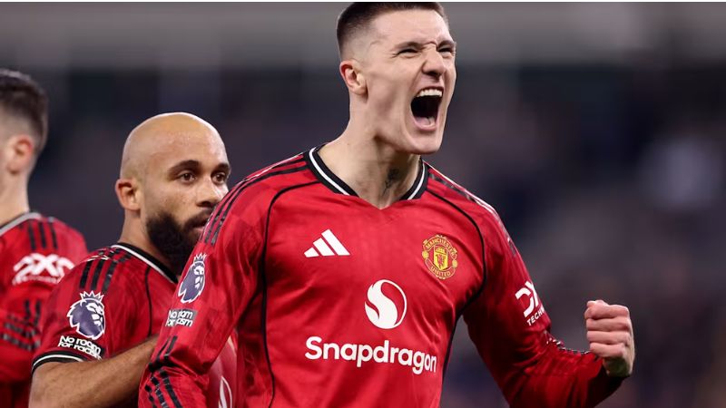 Man Utd thắng trên sân khách 1-0 trước Everton trận Ngoại Hạng Anh 2025/2026