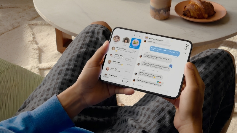 iPhone Duo cho phép người dùng có thể đa nhiệm với hai ứng dụng đặt cạnh nhau