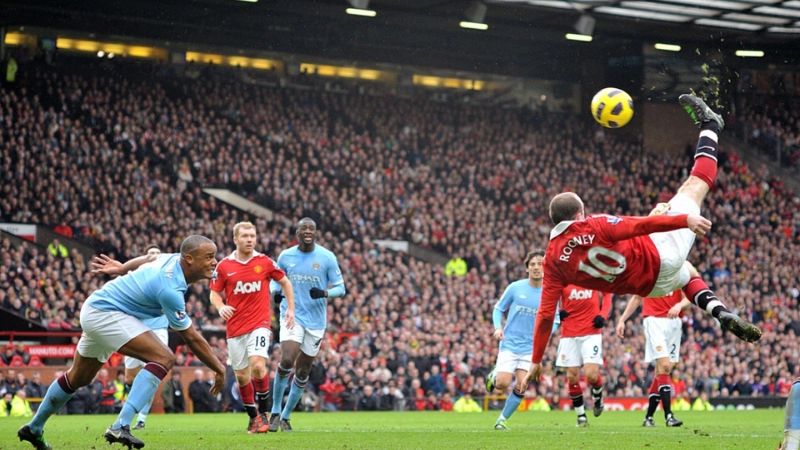 Siêu phẩm vô lê của Wayne Rooney