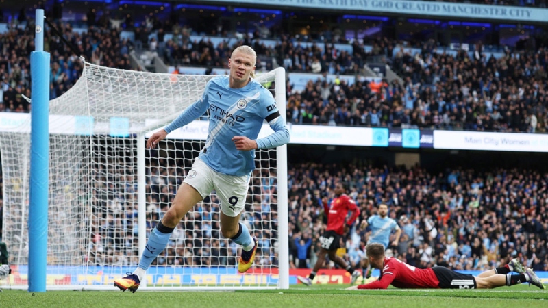 Chiến thắng 3-0 trên sân Etihad do Erling Haaland lập cú đúp ấn định