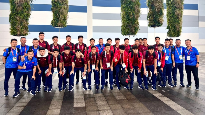 Đội U23 Việt Nam đã tới Nhật Bản, sẵn sàng cho cuộc tranh tài tại ASIAD 2026