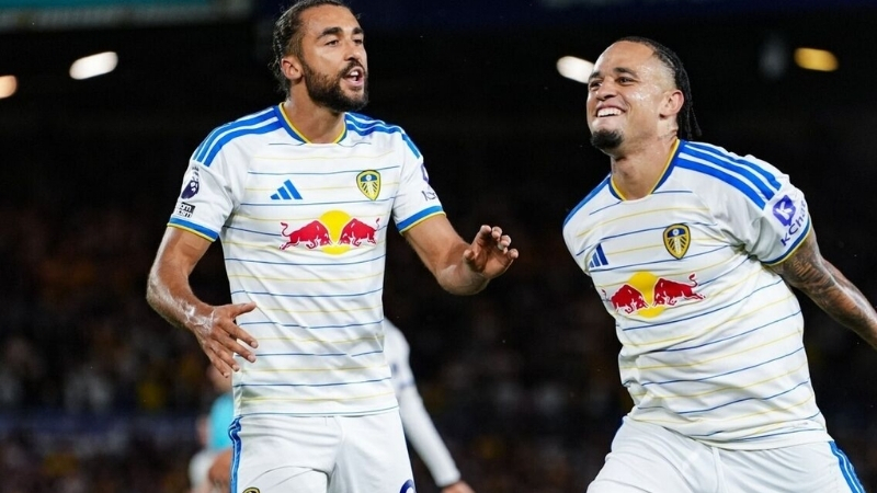 Leeds thắng đậm Newcastle 4-1 tại Elland Road