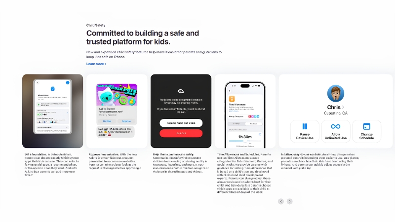 iOS 27 được nâng cấp mở rộng nhóm tính năng bảo vệ trẻ em và kiểm soát của phụ huynh