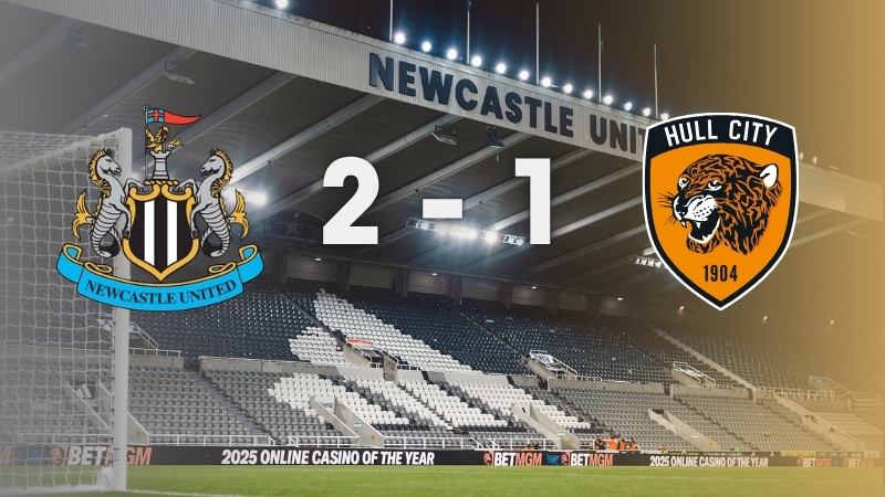 Dự đoán tỷ số trận Newcastle vs Hull City 19/9/2026: 2-1