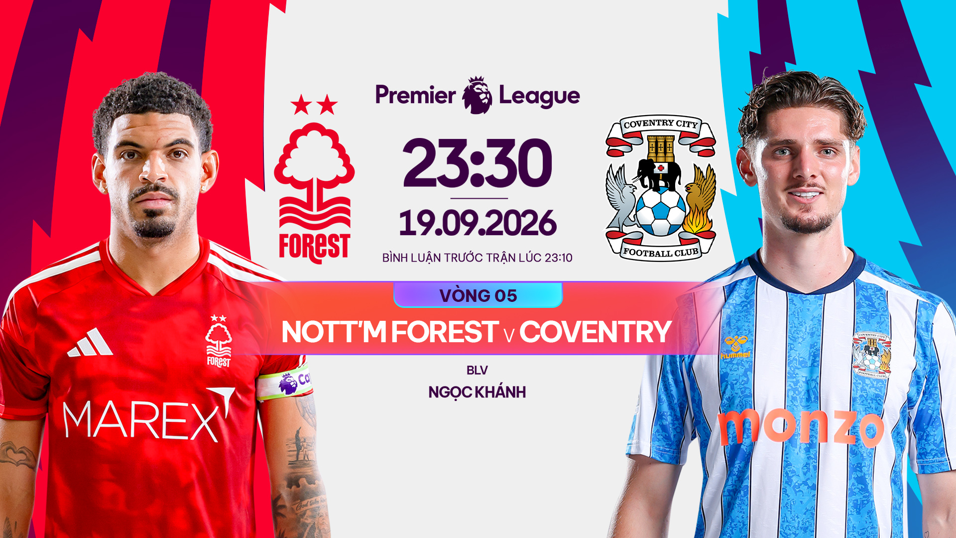 Link xem trực tiếp Nottingham Forest vs Coventry 23h30 ng&agrave;y 19/9