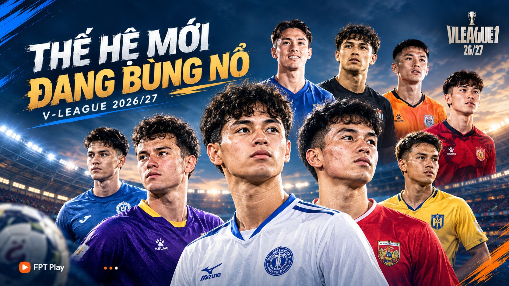 Cầu thủ trẻ nổi bật đầu tại V-League m&ugrave;a giải 2026/2027