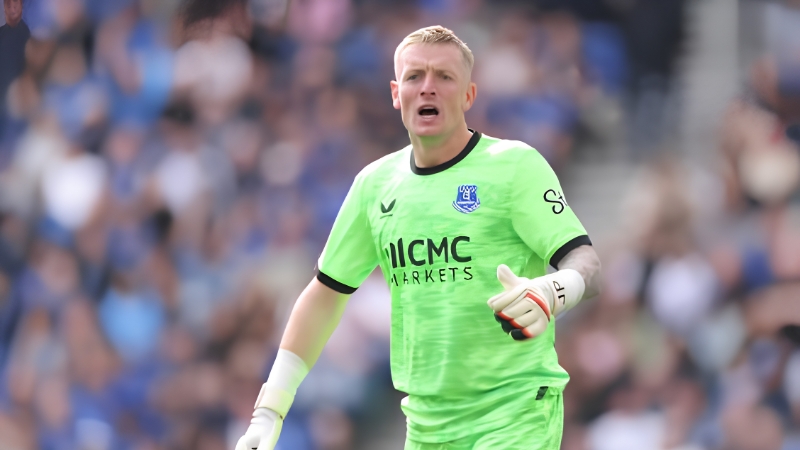 Jordan Pickford tiếp tục là điểm tựa trong hàng phòng ngự Everton