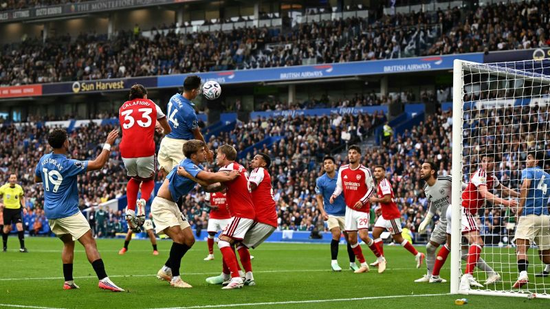 Brighton hạ Arsenal 3-0 - Pháo thủ thua sốc, đứt mạch thắng đầu mùa